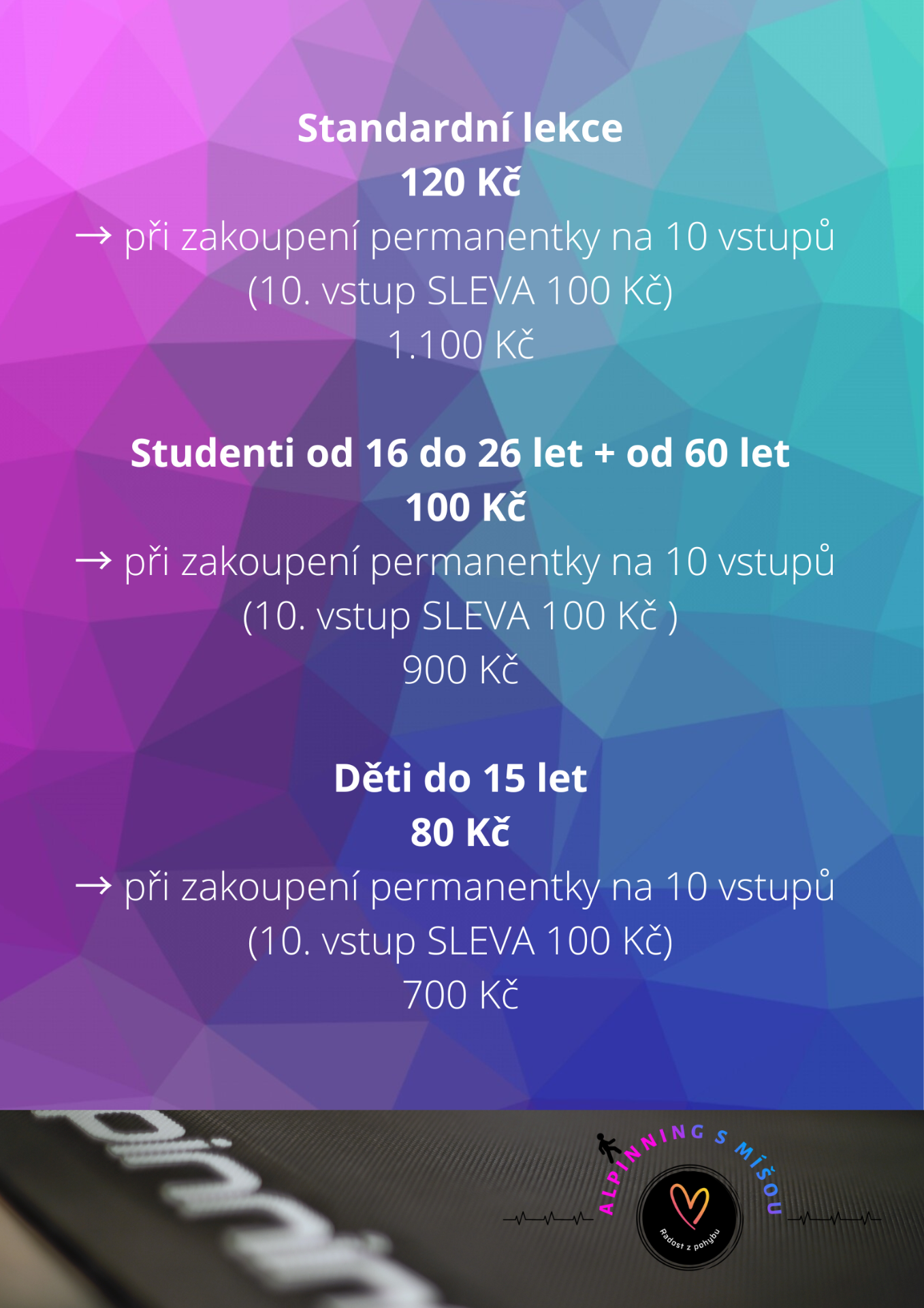 Ceník platný od 1.2.2023
